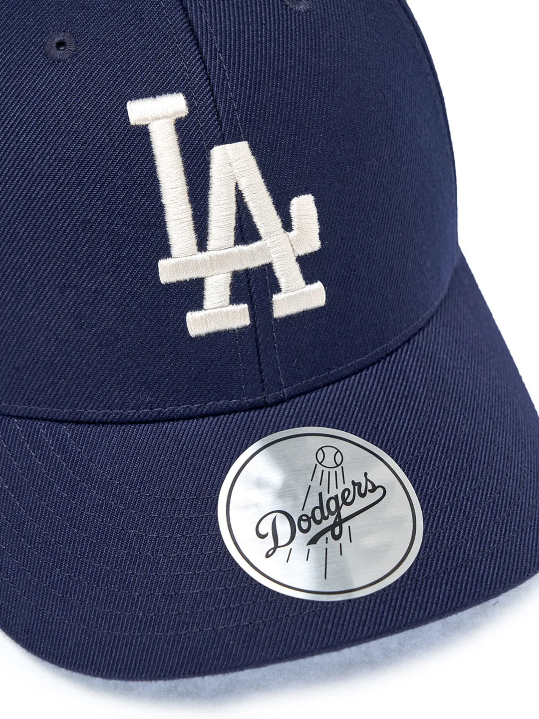 ** [Pre-Order] AESPA - Wearing KARINA MLB Signature Patch Structure Ball Cap LA (Navy)