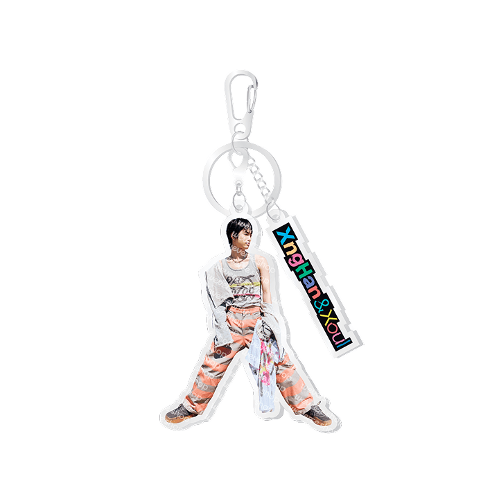 **[Pre-Order]  XngHan&Xoul -  The 1st Single [Waste No Time] (ACRYLIC KEYRING)
