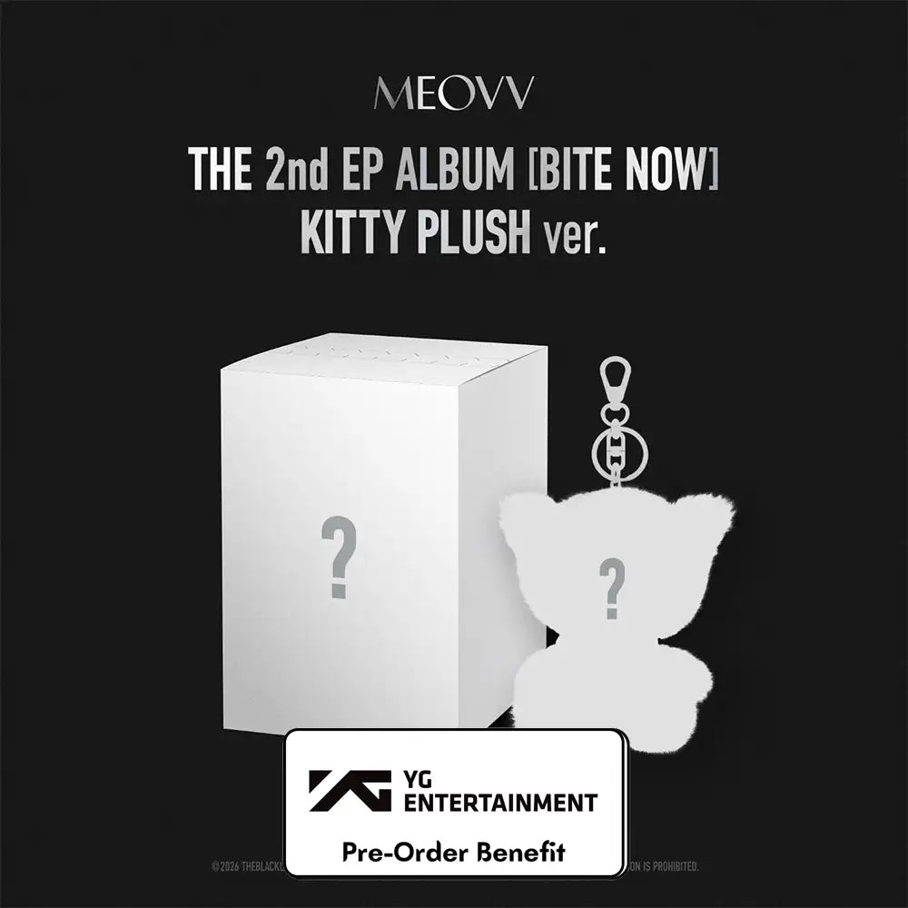 [PRE-ORDER] MEOVV - 2nd EP ALBUM "BITE NOW"(KITTY PLUSH ver.)+Pre-OrderBenefit (Choose Version)