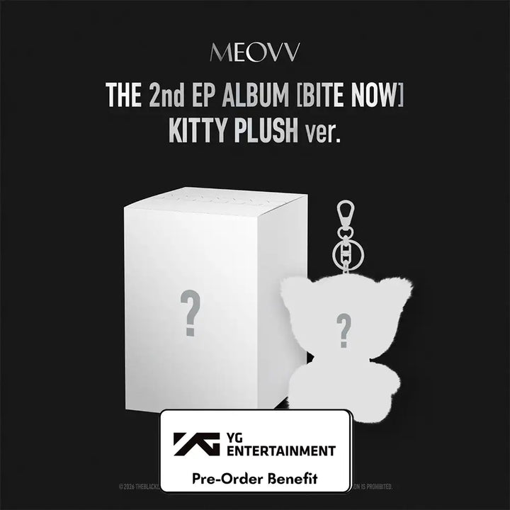 [PRE-ORDER] MEOVV - 2nd EP ALBUM "BITE NOW"(KITTY PLUSH ver.)+Pre-OrderBenefit (Choose Version)