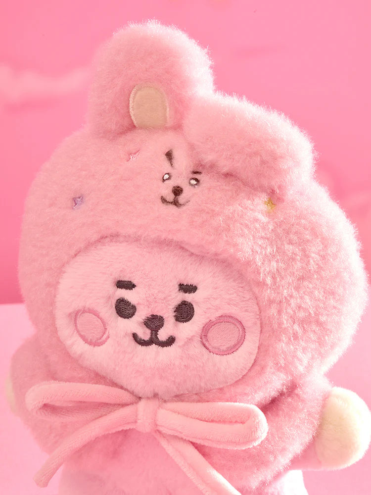 ** BT21 - Linefriendssquare The Journey Closet Star Core Hooded Cape  (Version Choose)