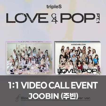 [Hallyu4U - Fansign] (9/6) AppleMusic - tripleS [LOVE&amp;POP] (1:1 Video Call Event)