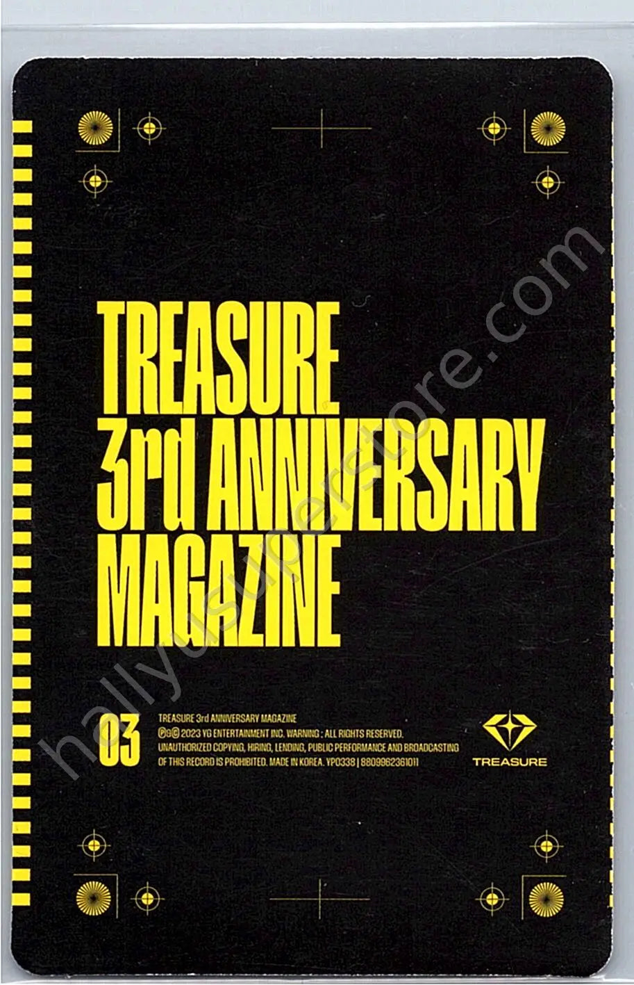 TREASURE - Doyoung - 3rd Anniversary Magazine photocard set