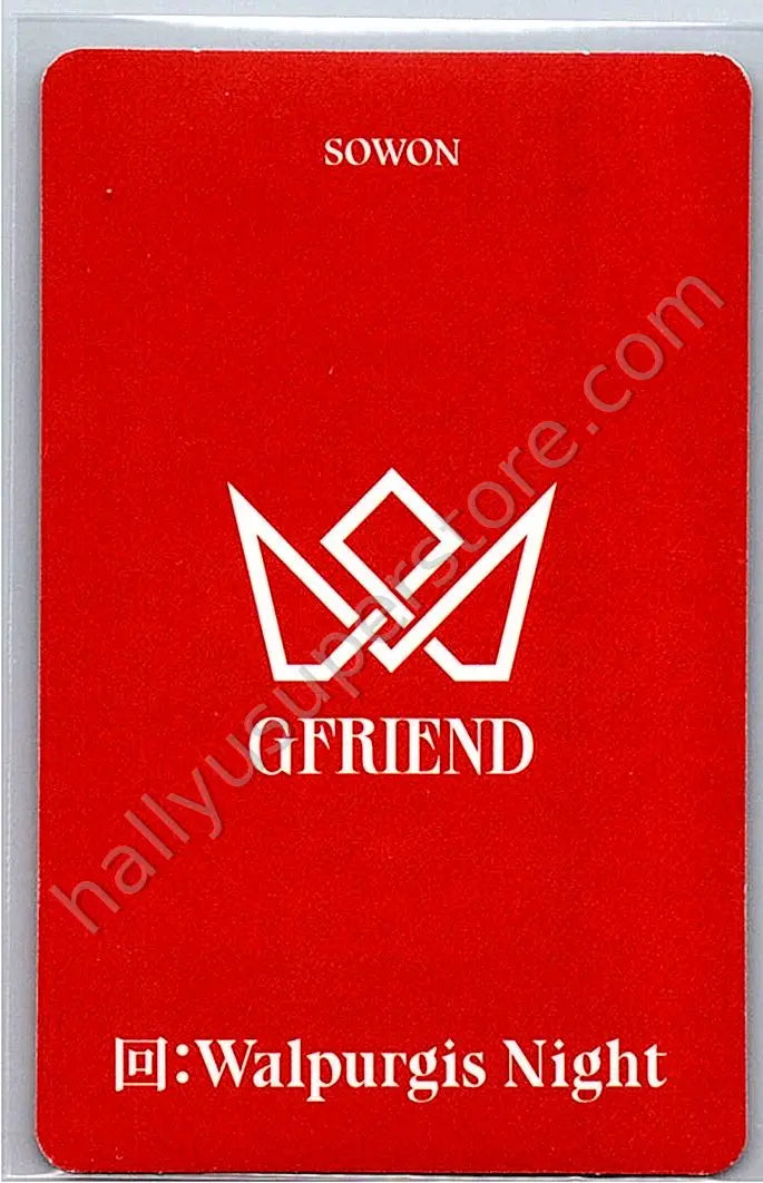 GFRIEND - Sowon - GFRIEND - Sowon - 回: Walpurgis Night Album