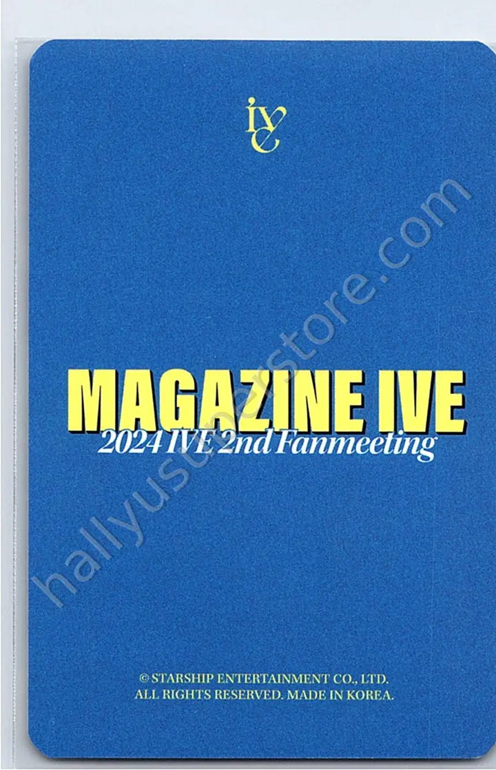 IVE - Unit - Magazine IVE: 2nd Fanmeeting