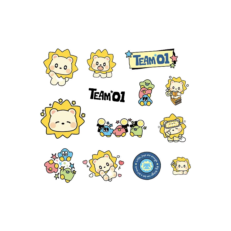 [Pre-Order] TAEYANG(of BIGBANG) - TEAM01 OFFICIAL MERCH (Sticker Pack)