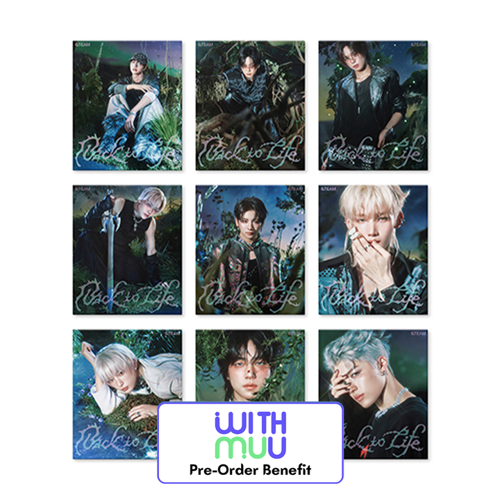 ** [Pre-Order] &TEAM - 1st Mini Album "Back to Life" + Lucky Draw Event (ROAR ver.)(Choose Version)