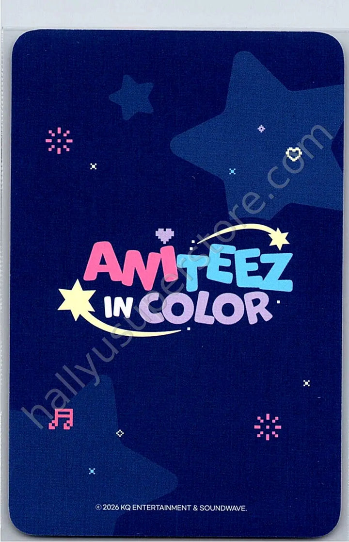 ATEEZ - Jongho - ANITEEZ IN COLOR trading card