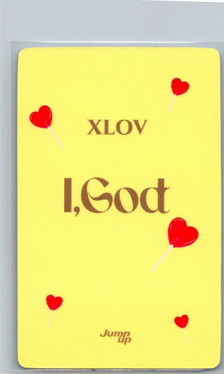 XLOV "I,God"- Jump UP Fansign Event Photocard R2 [26.07.01]
