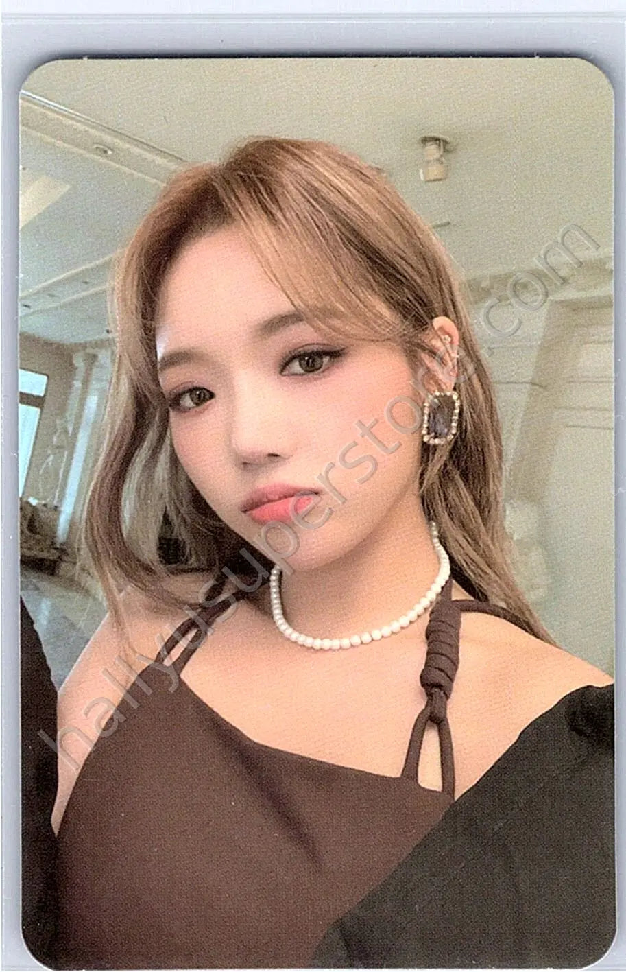 fromis_9 - Jisun - Midnight Guest album photocard before midnight version photobook version