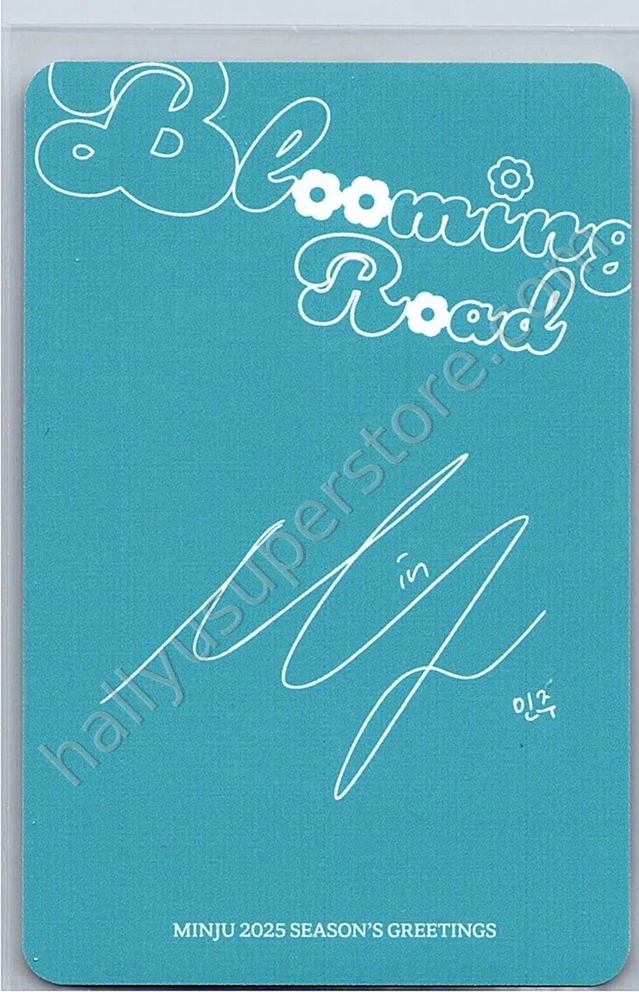 IZ*ONE - Minju - 2025 SEASON’S GREETINGS - Blooming Road photocard set