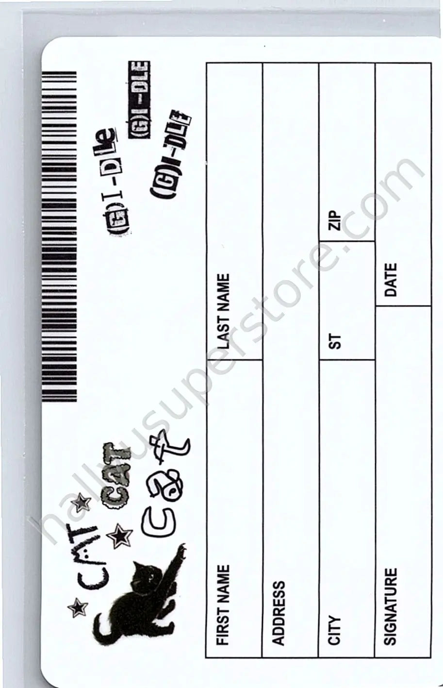 i-dle - Shuhua - I Feel - Identity Card
