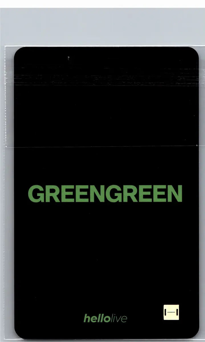 CORTIS The 2nd EP "GREENGREEN" - Hellolive Lucky Draw Event Photocard [26.06.16]