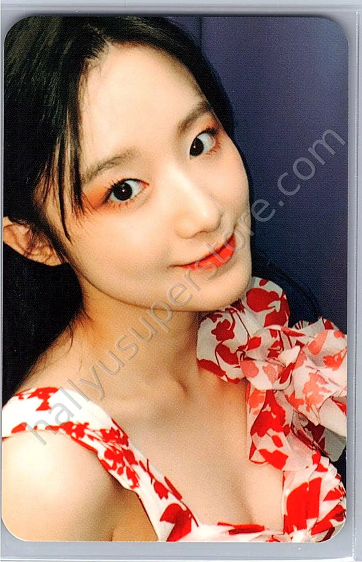 i-dle - Shuhua - I Burn album photocard flower version