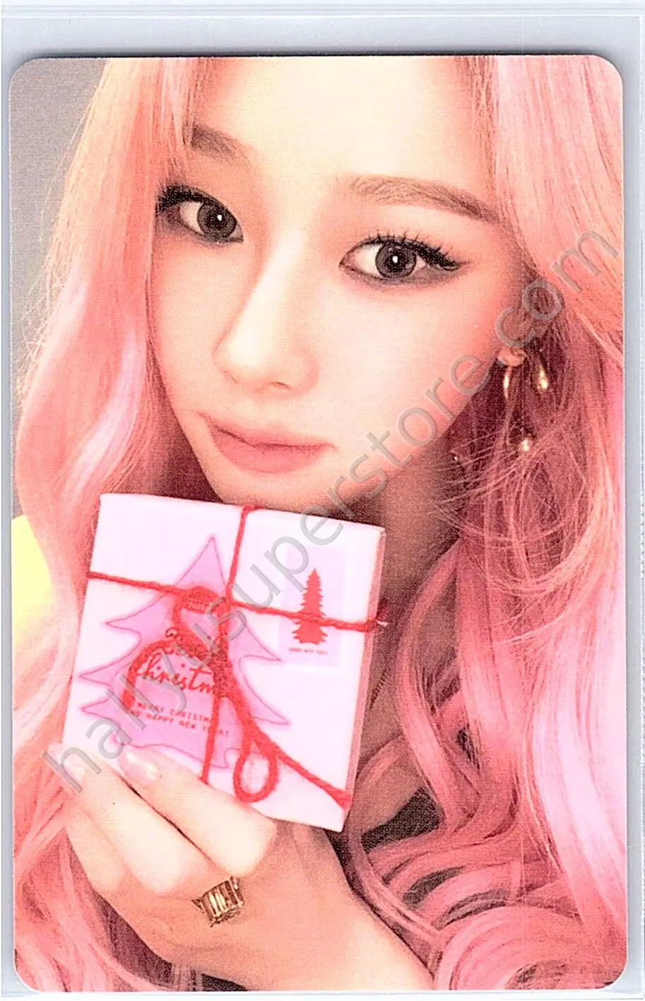 aespa - Giselle - Pink Christmas (All) 2024 version random pack trading card