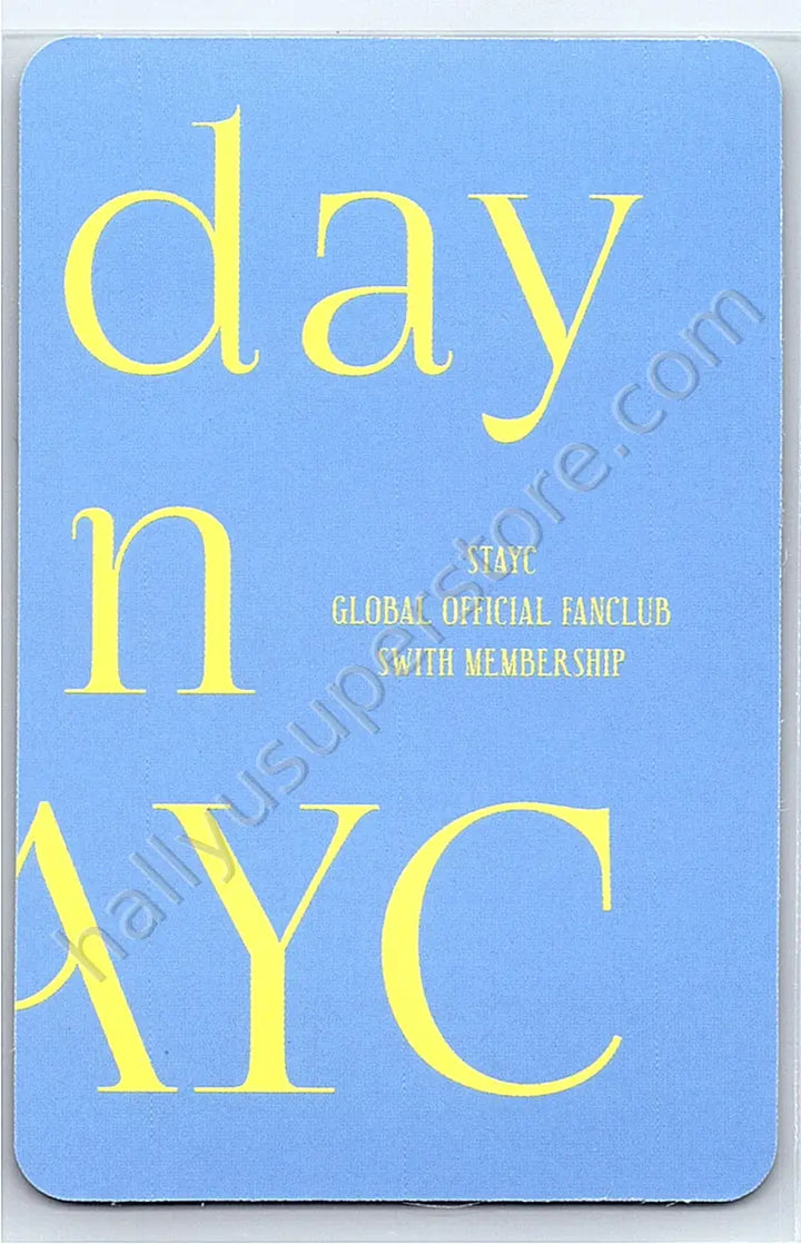 STAYC - Sumin - SWITH 1st term FC Fan club Membership kit