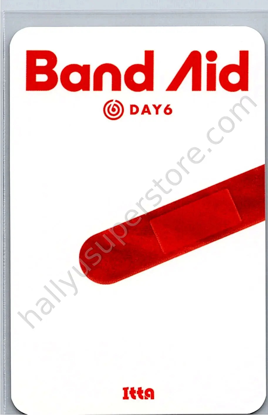 DAY6  - Dowoon - Band Aid Fansign Photocard ITTA