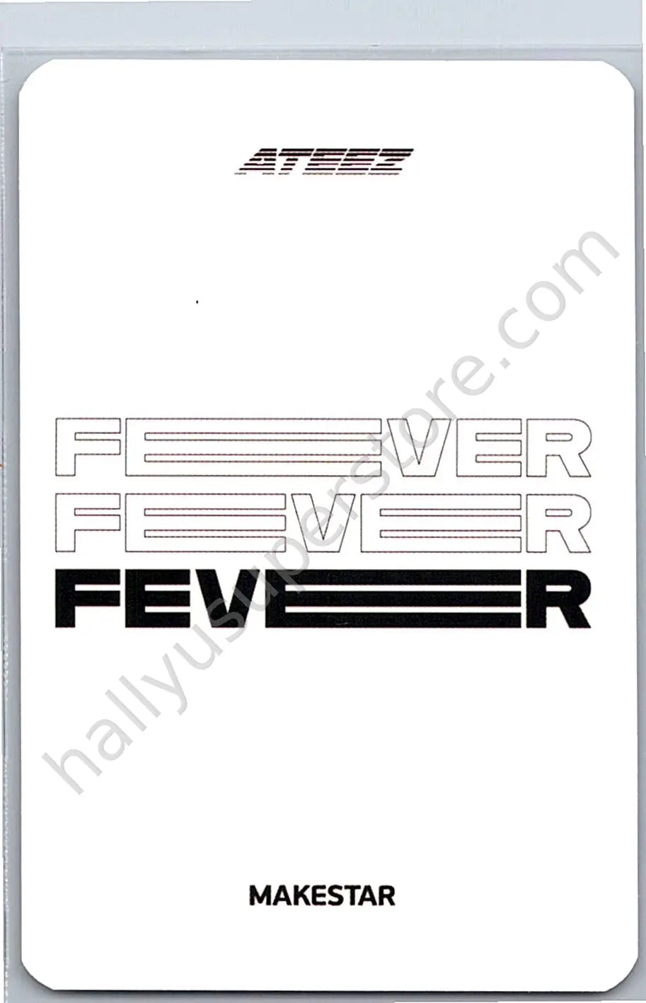ATEEZ - San - ZERO : FEVER Part.2 Album makestar lucky draw