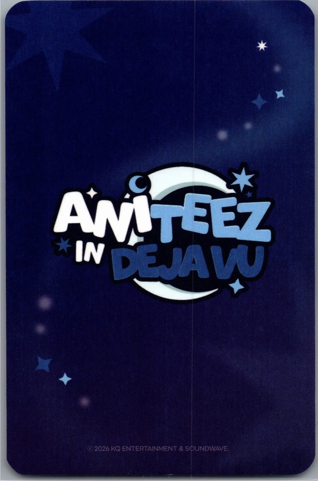 ATEEZ "ANITEEZ IN Deja Vu" - ATEEZ X ANITEEZ POP-Store Random Trading Photocard (HONGJOONG,SEONGHWA,YUNHO,YEOSANG,SAN) [26.08.21]