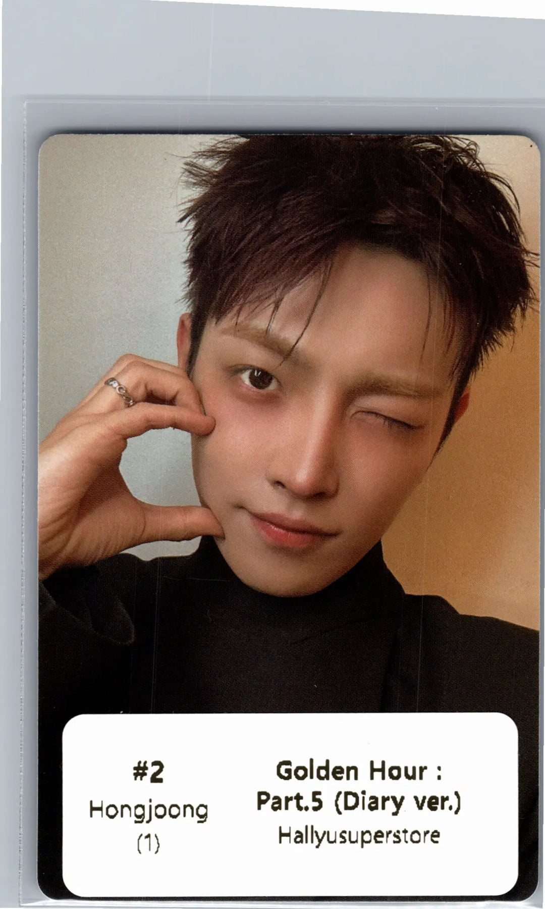 ATEEZ "GOLDEN HOUR : Part.5" - Official Photocard (Diary ver.) [26.06.26]