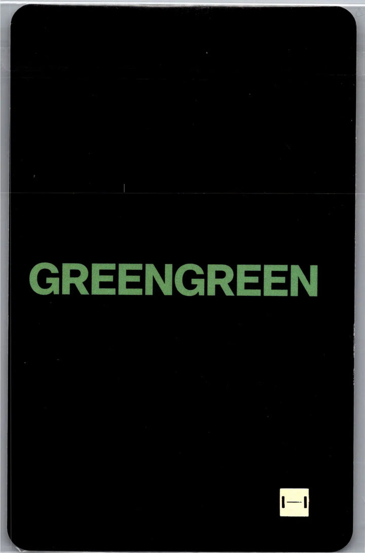 CORTIS The 2nd EP "GREENGREEN" - Music Korea Lucky Draw Event Photocard R3 [26.07.27]