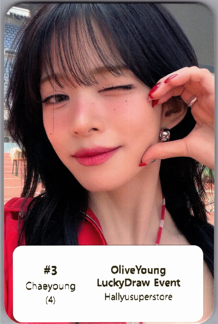 fromis_9 "Glow ME" - Olive Young Lucky Draw Event Photocard [26.07.22]