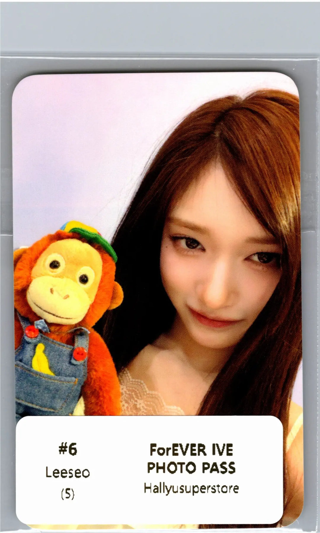 IVE - IVE COLLAB with EVERLAND <ForEVER IVE> POP-UP Store Photopass Event Photocard [26.07.02]