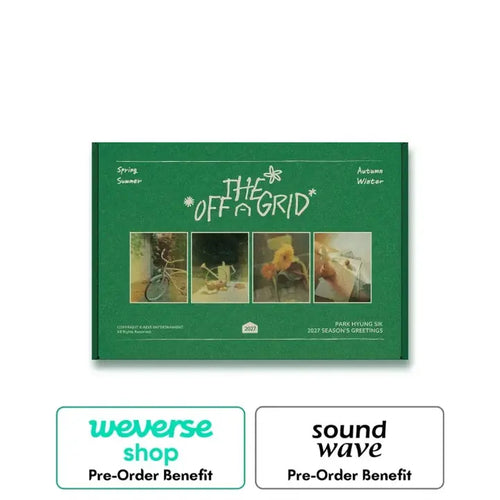 [Pre-Order] PARK HYUNG SIK - 2027 SEASON’S GREETINGS [OFF THE GRID] + Pre-Order Benefit (Choose Version)