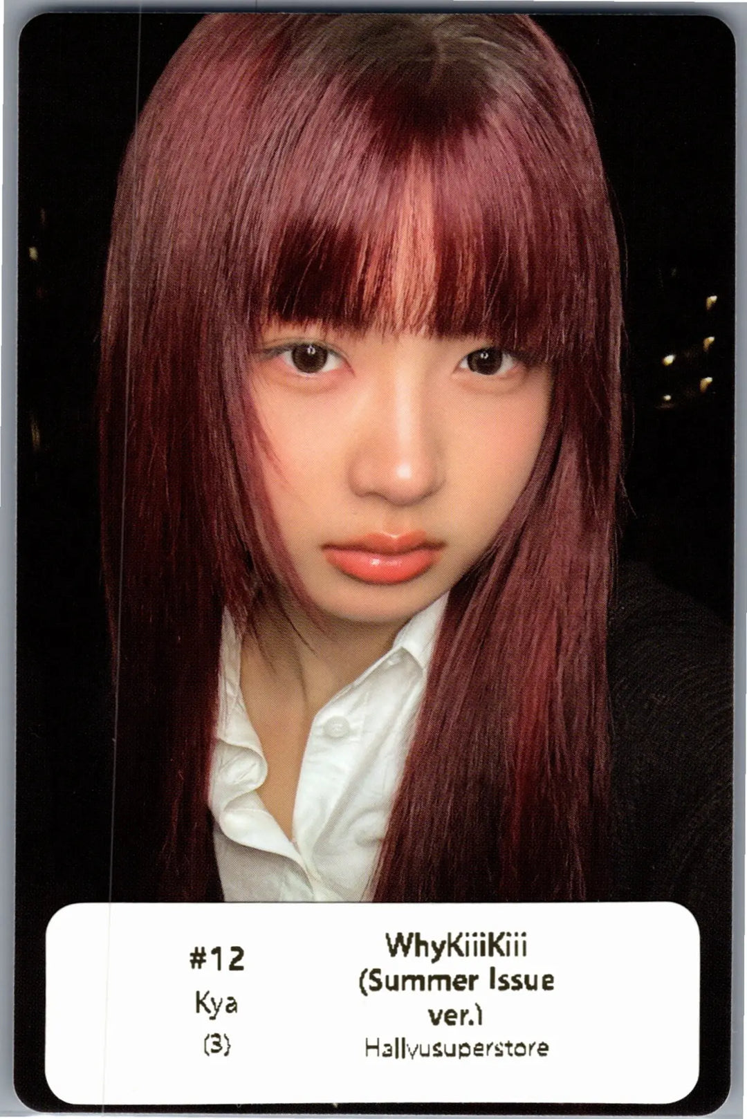 KiiiKiii "WhyKiiiKiii" - Official Photocard (GUIDE BOOK, SUMMER ISSUE VER.) [26.08.21]