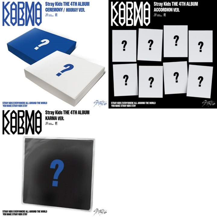 **[Pre-Order] Stray Kids - 4th Album "KARMA" [Version Choose] + Dearmymuse Pre -Order Benefit