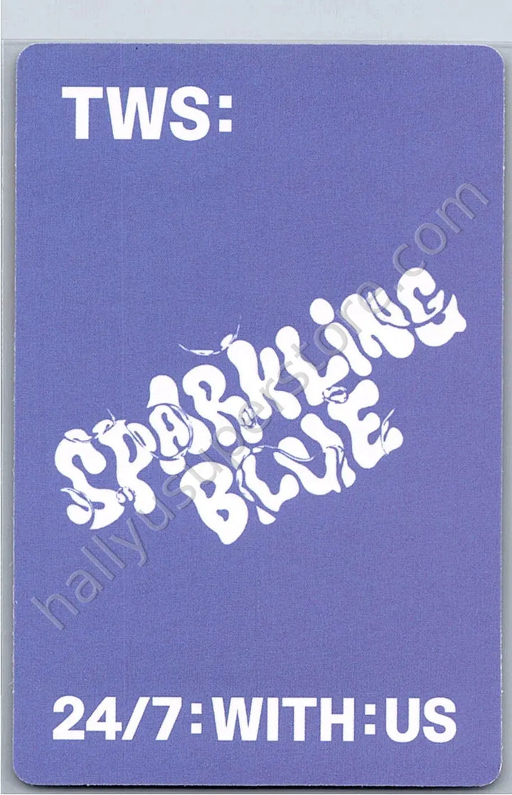 TWS - Kyungmin - Sparkling Blue album photocard Lucky version