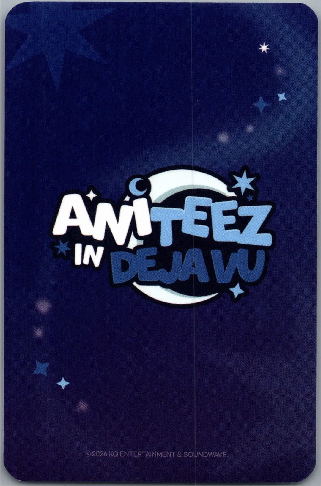 ATEEZ "ANITEEZ IN Deja Vu" - ATEEZ X ANITEEZ POP-Store Random Trading Photocard (MINGI,WOOYOUNG,JONGHO,UNIT) [26.08.21]