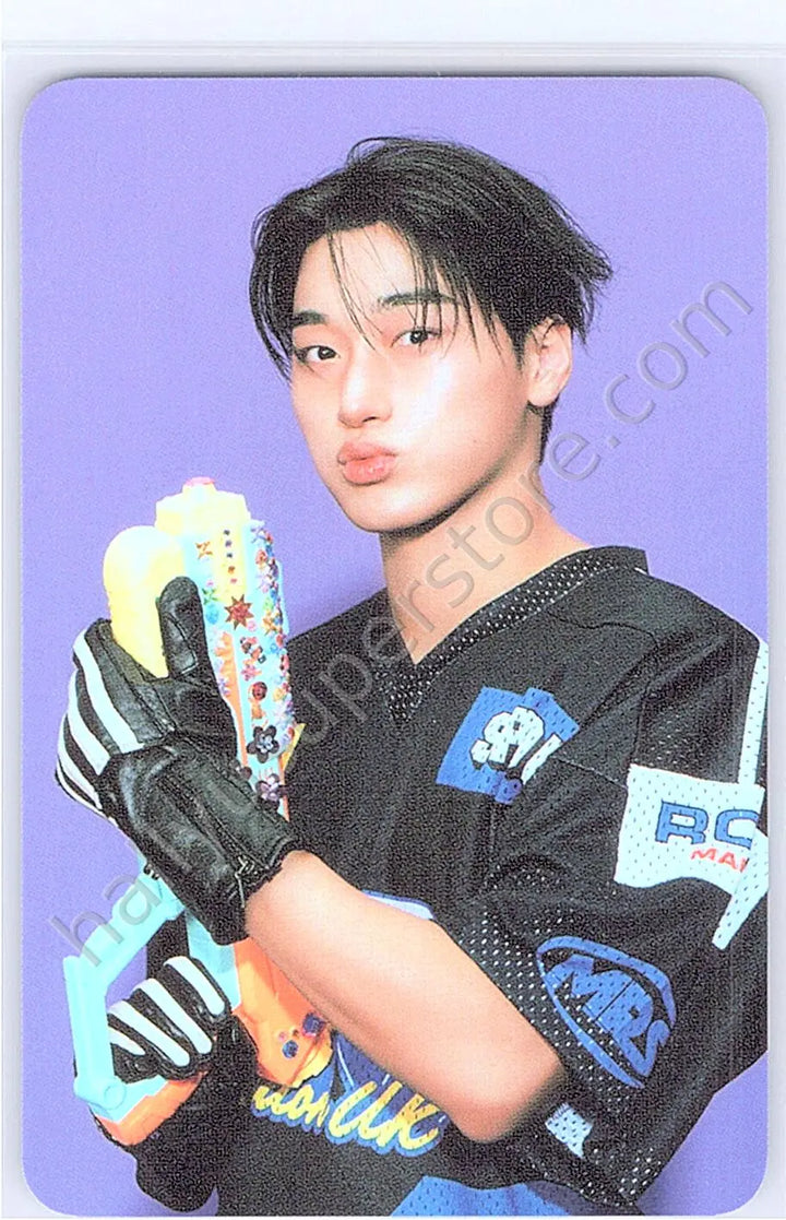 ATEEZ - San - ANITEEZ IN COLOR trading card version 3