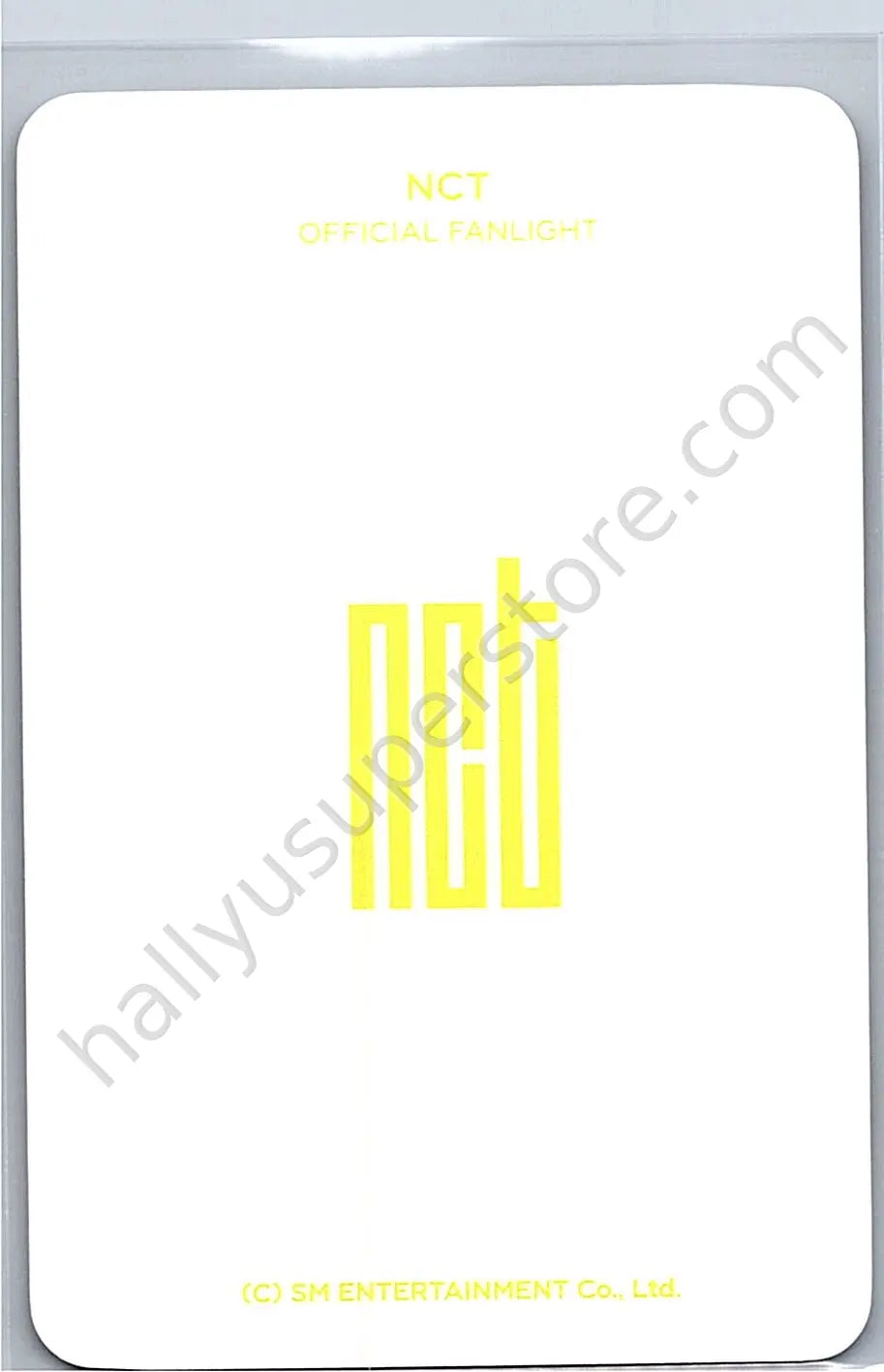 NCT - Jisung - NCT - OFFICIAL LIGHT STICK lightstick merch photocard nct version