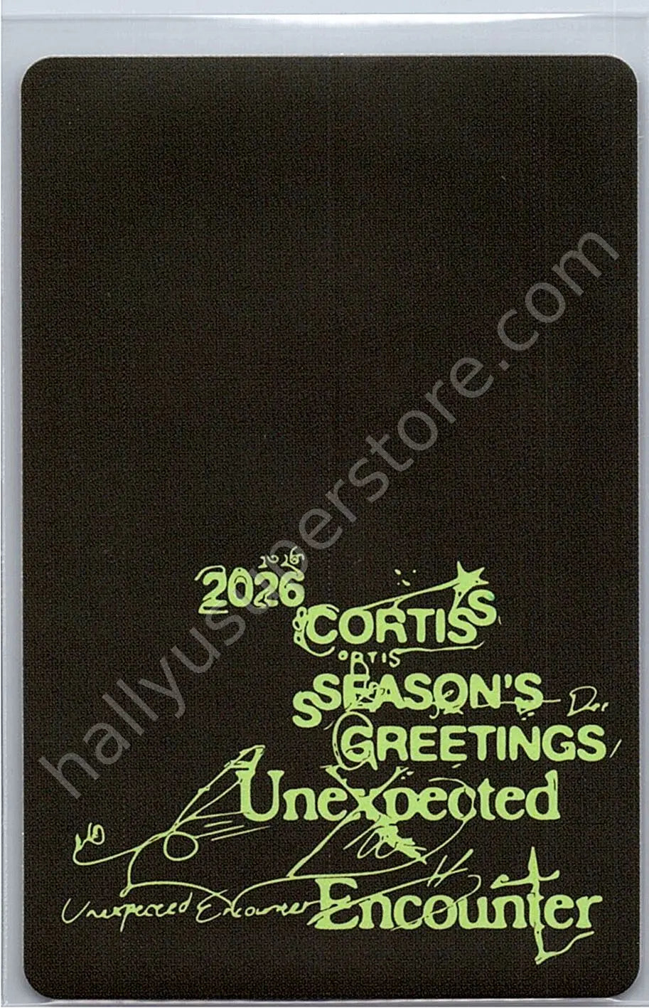 cortis weverse　universal 直筆サイン　ジェームス CORTIS – HALLYUSUPERSTORE