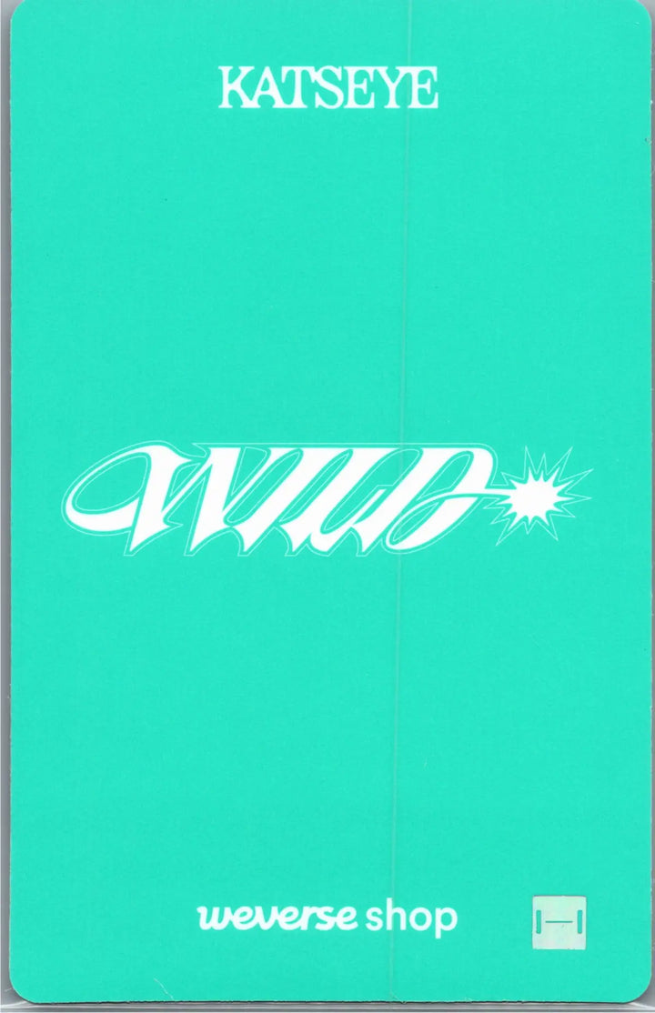 KATSEYE "WILD" - Weverse Shop Lucky Draw Event Photocard [26.08.18]