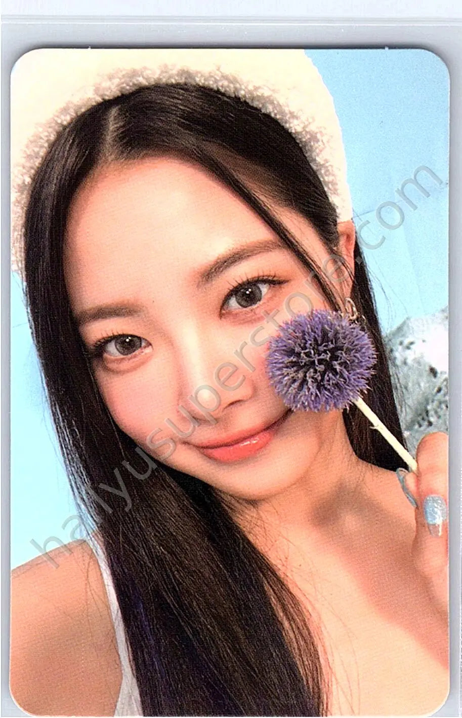 LE SSERAFIM - Hong Eunchae - ANTIFRAGILE album photocard frozen aquamarine version standard version