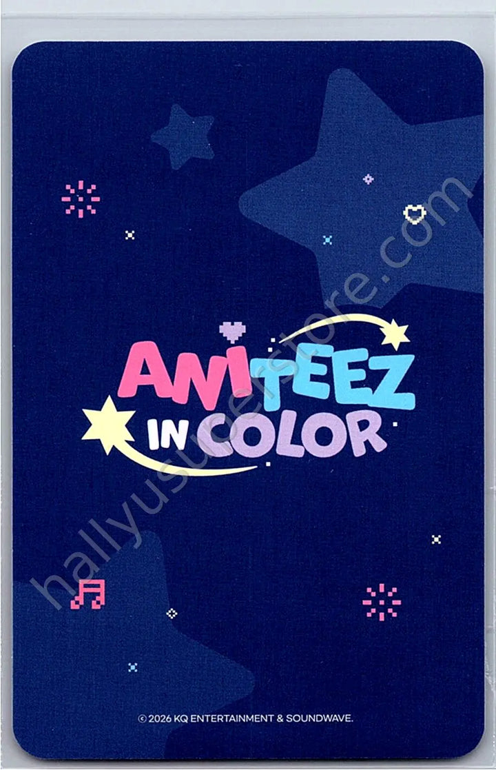 ATEEZ - Seonghwa - ANITEEZ IN COLOR trading card version 4