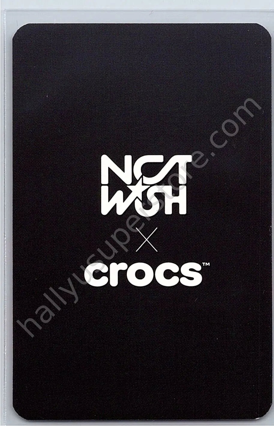 NCT WISH - Yushi - CROCS X NCT WISH brand collaboration photocard