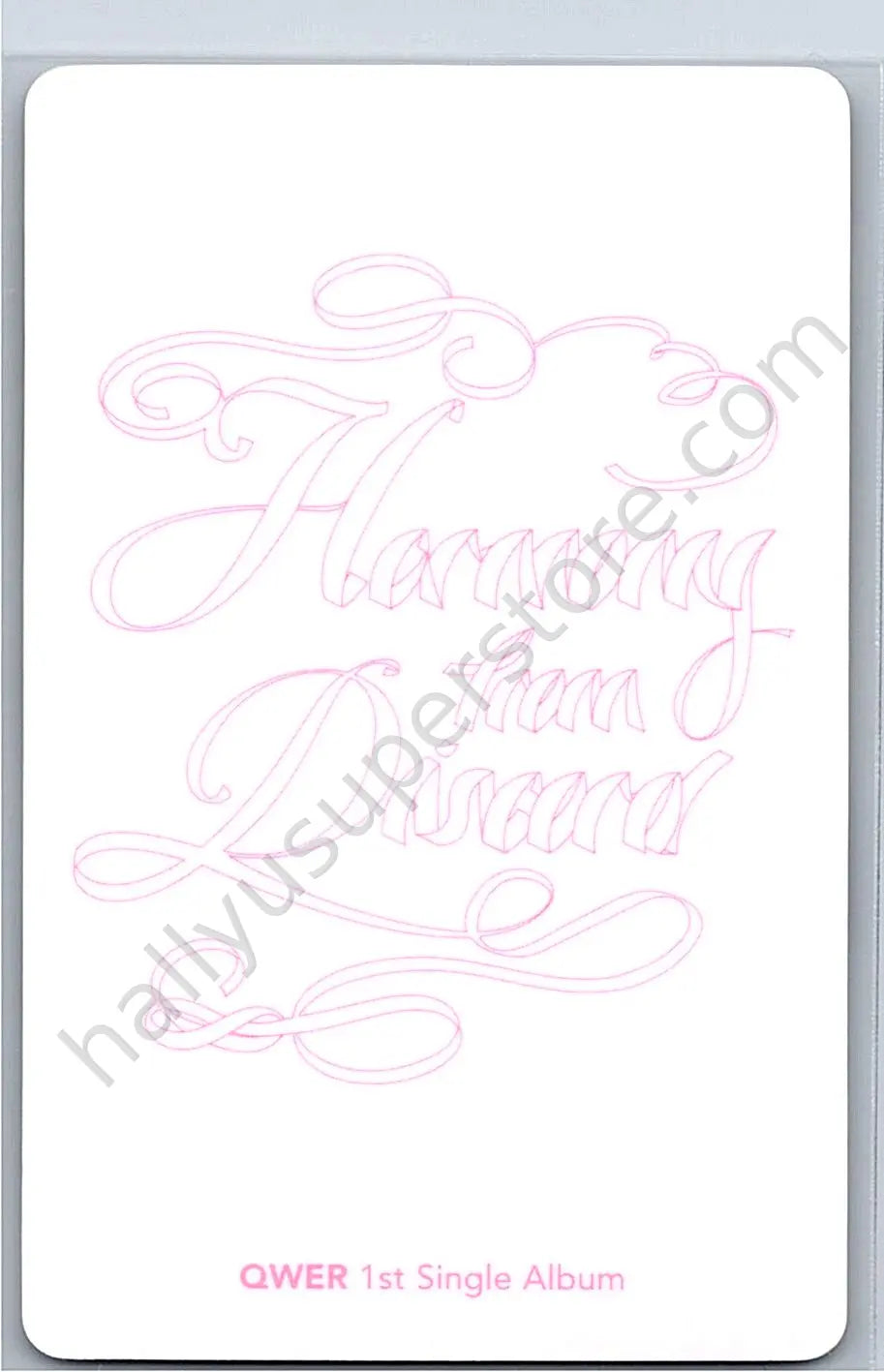 QWER - Chodan - Harmony From Discord album photocard