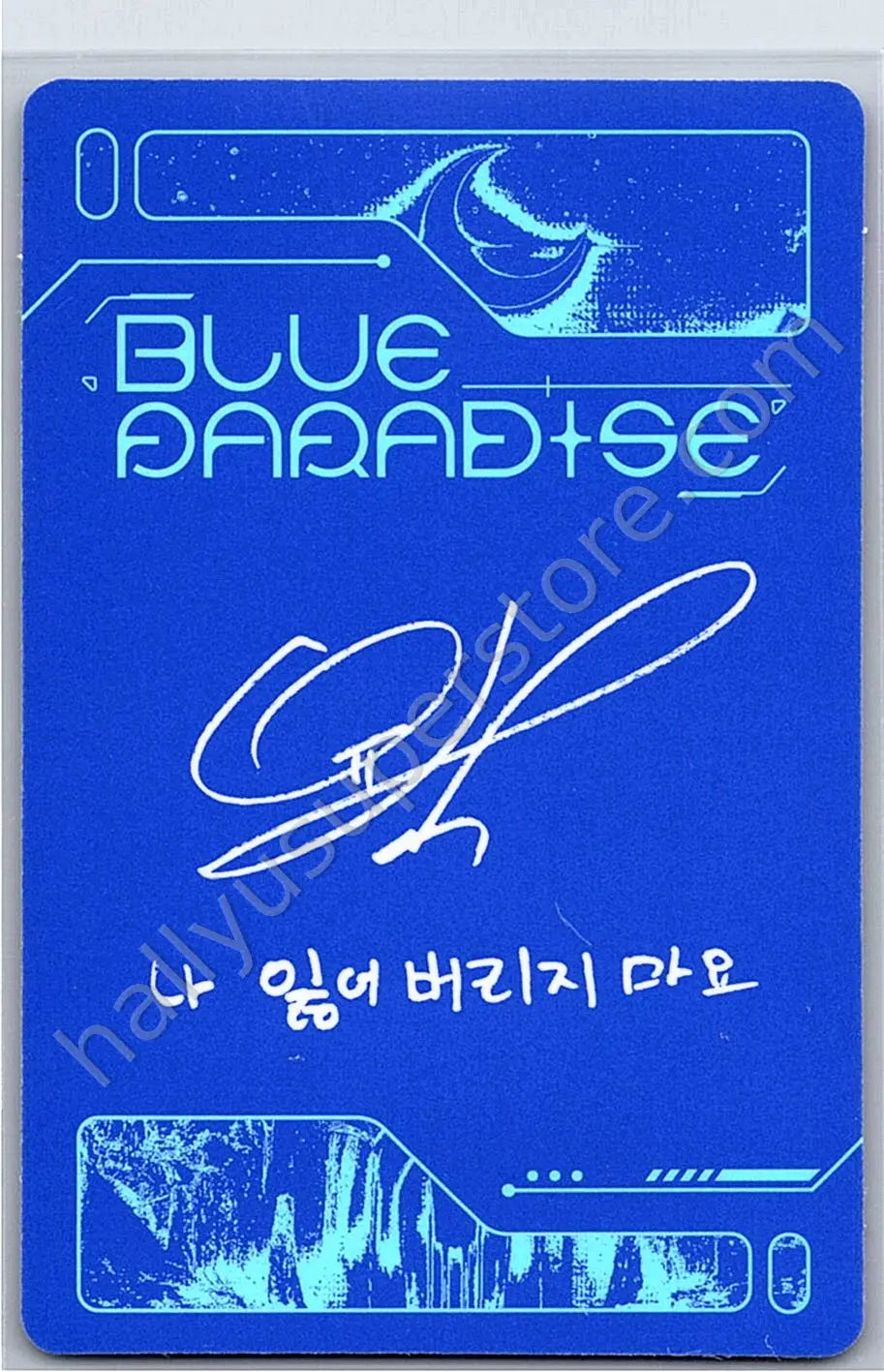 ZEROBASEONE - Yujin - BLUE PARADISE