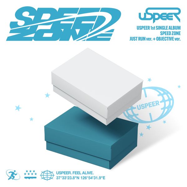 **[Pre-Order] USPEER - 1st Single Album "SPEED ZONE" + Pre-Order Benefit
