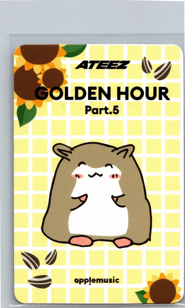 ATEEZ "GOLDEN HOUR : Part.5" - Apple Music Fansign Event Photocard (DIGIPACK Ver.) [26.07.02]