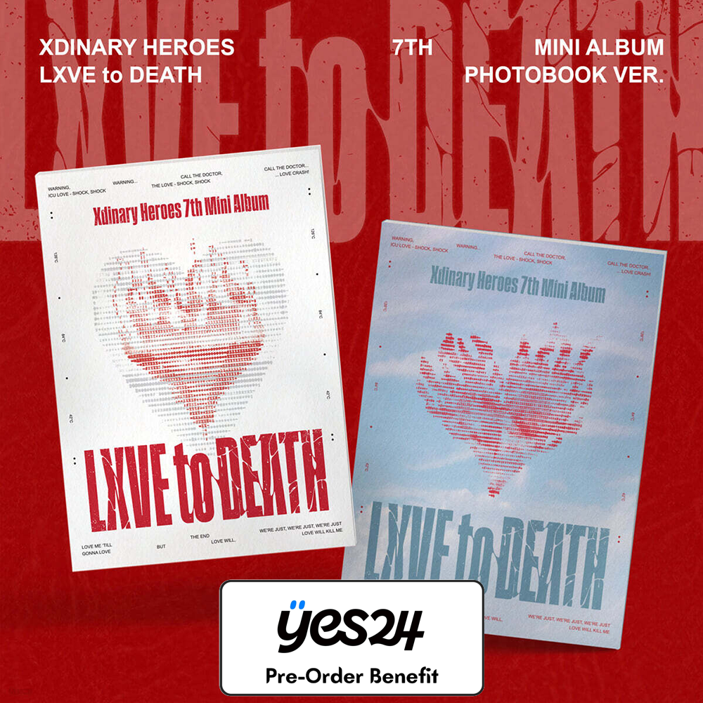 [Pre-Order] Xdinary Heroes - 7th Mini Album "LXVE to DEATH" [PhotobookVer.] +Pre-Order Benefit Photocard
