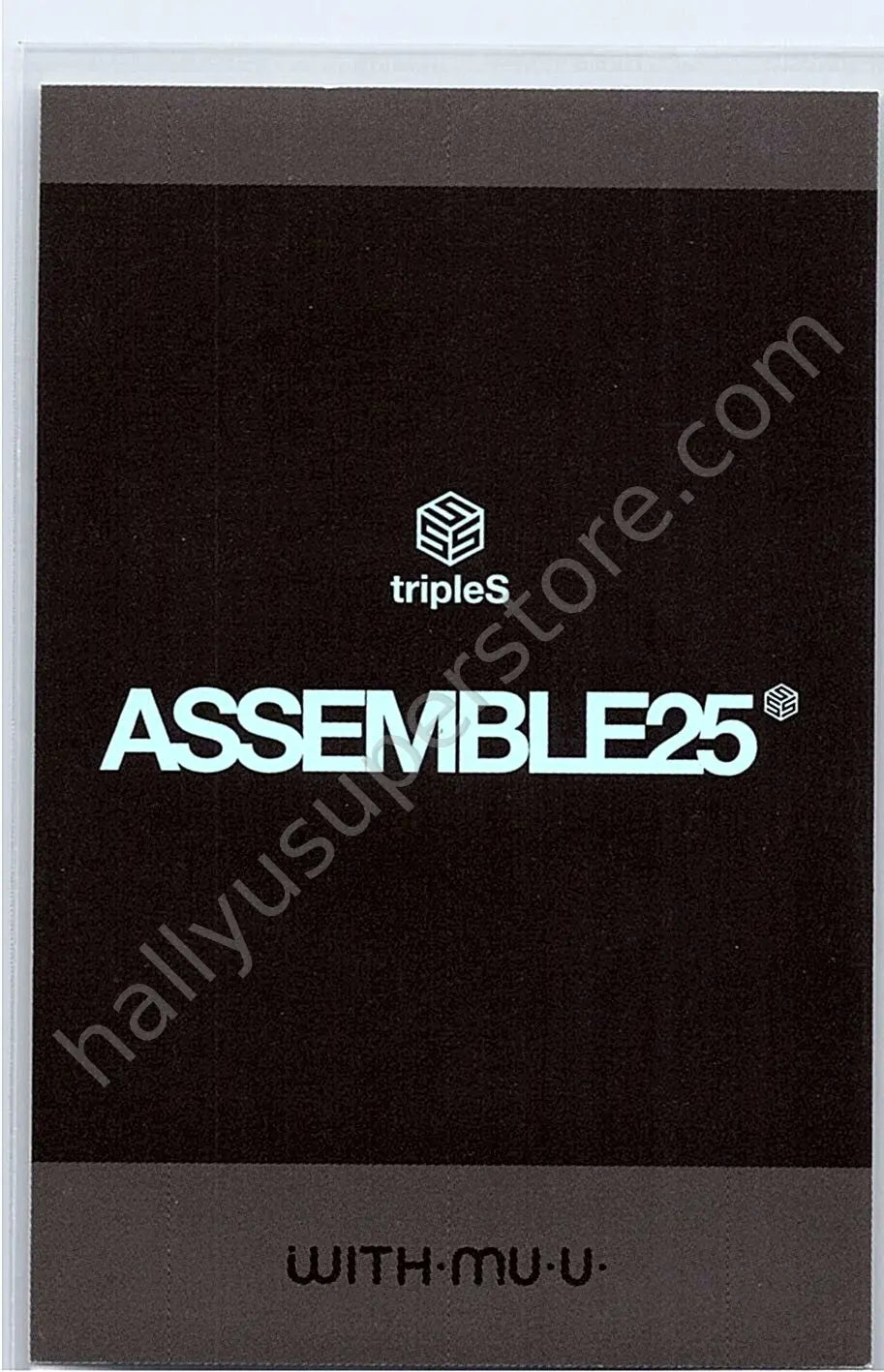tripleS - Jiyeon - Assemble25 fansign polaroid