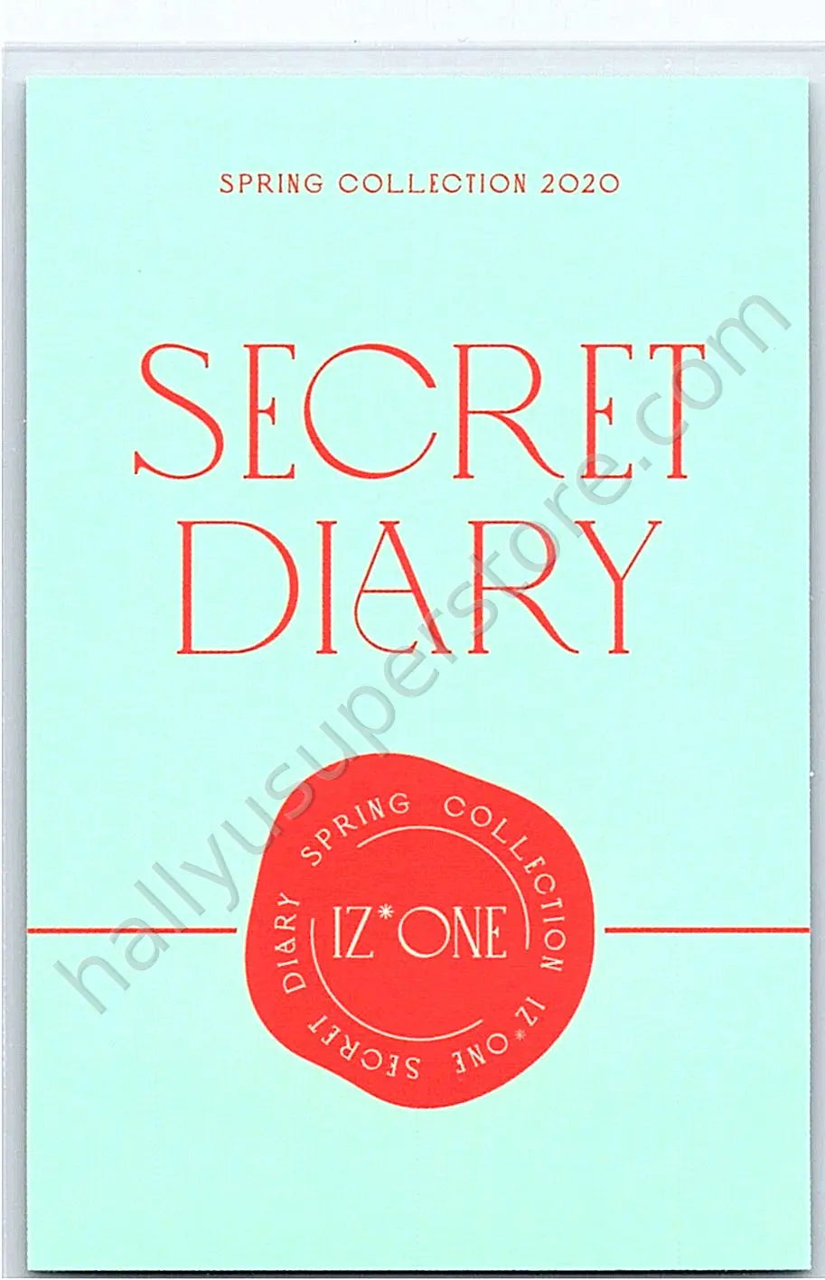 IZ*ONE - Nako - SPRING COLLECTION 2020 “SECRET DIARY” calendar version polaroid set