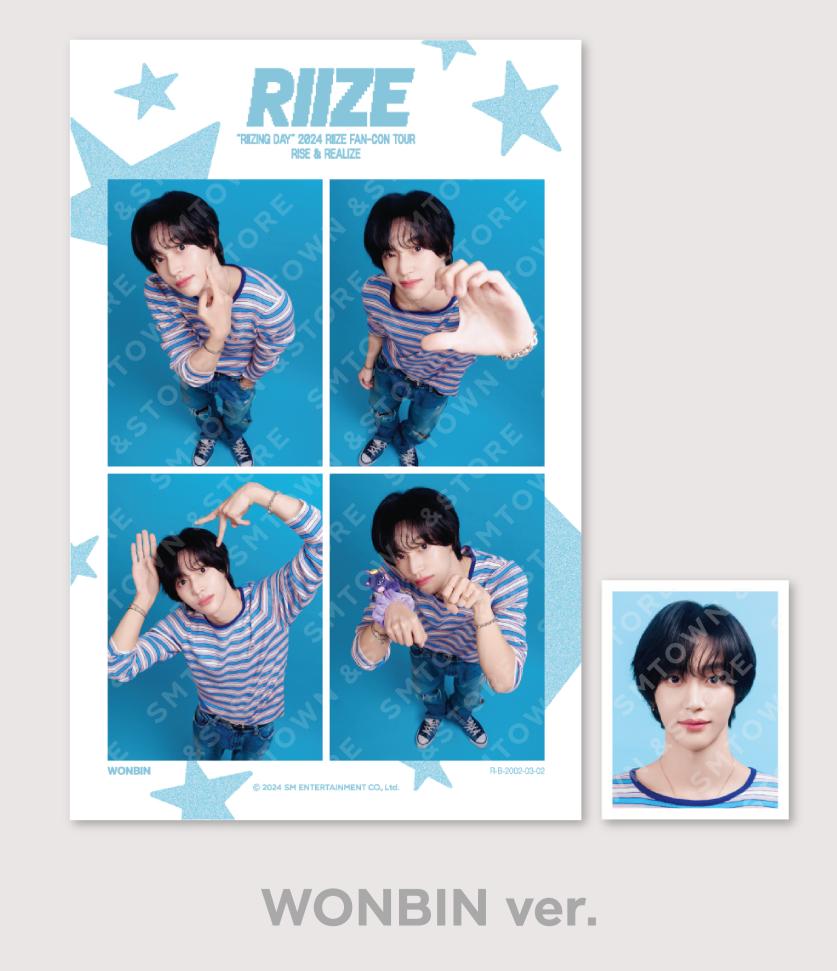 [Pre-Order] Riize - [RiizingDay.] Finale in Seoul Official MD 2nd (Photo Set,ID Photo holder,40Cm Doll,Photo holder key Ring))