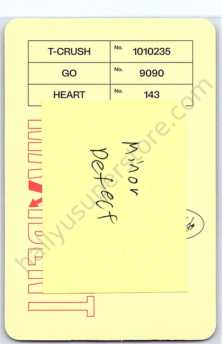 Stray Kids - Hyunjin - Maxident album photocard paper case version (Minor Defect in the back)