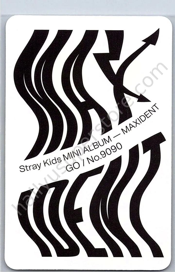 Stray Kids - Seungmin - Maxident album photocard go version