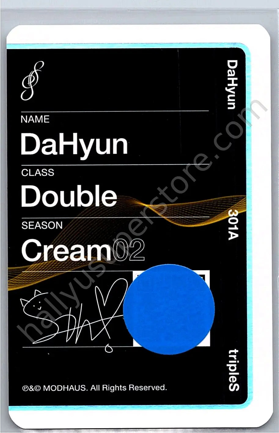 tripleS - Dahyun - (UNSCANNED) LOVE&POP pt.1 album photocard